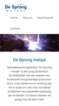 Mobile Screenshot of desprongmetaal.nl